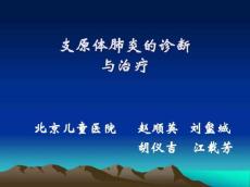 重症支原体肺炎肺炎