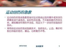 运动创伤的急救1886