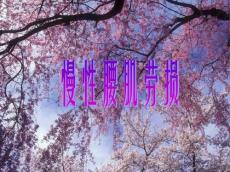 慢性腰肌劳损