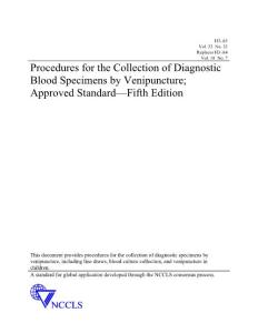 H3-A5[1] NCCLS venipuncture 2003