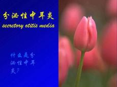 分泌性中耳炎课件