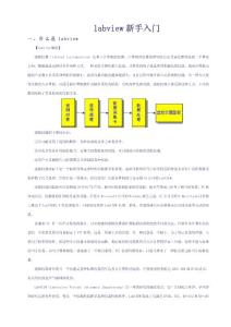 labview新手入門