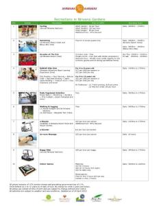 娜湾酒店娱乐活动