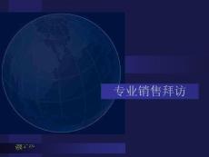 專業(yè)銷售拜訪