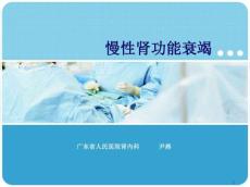 慢性肾功能衰竭PPT课件