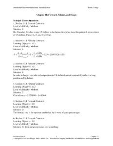 Introduction to Corporate Finance Solution Manual Chapter 11