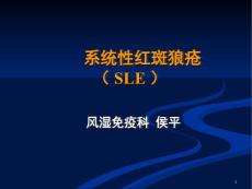 系统性红斑狼疮（SLE）