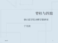 脊柱与四肢