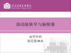 颈动脉狭窄与脑梗塞