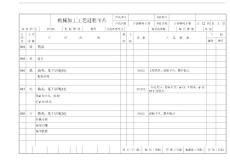 开合螺母上部工艺流程