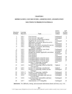 individual income taxes(2011) solution menu Chapter8