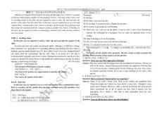 2022年廣東高考英語聽說考試真題及答案解析A-D