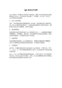 IgA 肾病治疗进展