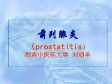 前列腺炎课件