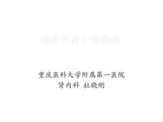 继发性肾小球疾病