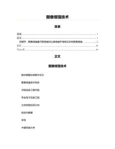 圖像增強技術(圖形圖像資料)