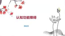 认知功能障碍