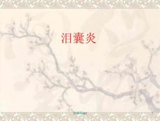 泪囊炎PPT课件