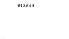 语言发育迟缓