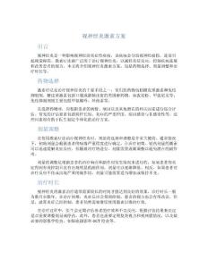视神经炎激素方案