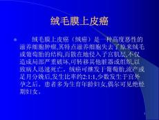 绒毛膜上皮癌课件