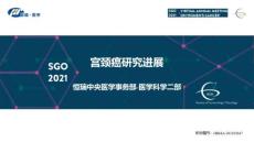 【宫颈癌专题报告】 SGO 宫颈癌汇总