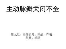 主动脉瓣关闭不全-课件