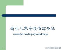 新生儿寒冷损伤综合征123-课件