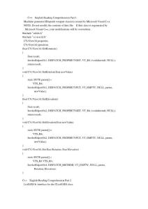 英語閱讀練習(C++)