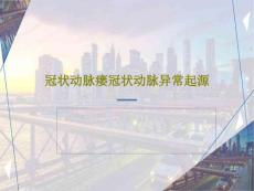 冠状动脉瘘冠状动脉异常起源课件