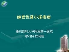 继发性肾小球疾病课堂课件
