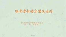 跟骨骨折 ppt课件