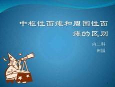中枢性面瘫与周围性面瘫区别分解课件