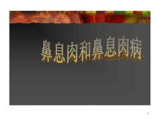 鼻息肉与鼻息肉病课件