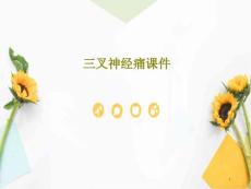 三叉神经痛ppt课件