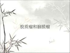 胶质瘤和脑膜瘤