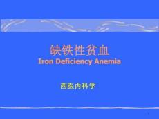 缺铁性贫血课件