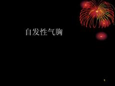 自发性气胸 课件