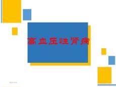 高血压肾病 ppt课件