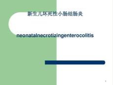 新生儿坏死性小肠结肠炎介绍课件