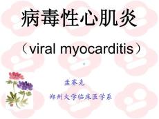 病毒性心肌炎课件
