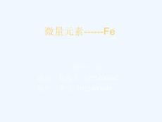 微量元素铁