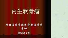 内生软骨瘤ppt课件