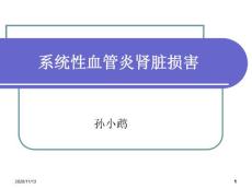 血管炎肾损害-课件