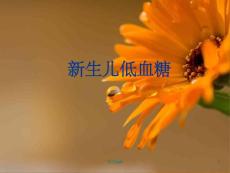 新生儿低血糖症及并发症课件
