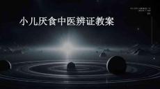 小儿厌食中医辨证教案