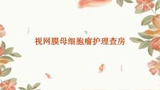 视网膜母细胞瘤护理查房