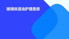 玻璃体混浊护理查房PPT
