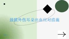 鼓膜外伤耳朵出血时怎么办