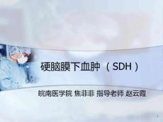 硬脑膜下血肿教学查房课件